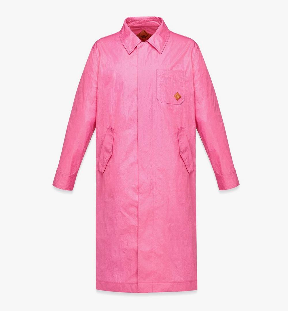 Oversized Coat in Crushed Nylon 1 Oversized Coat in Crushed Nylon 1
